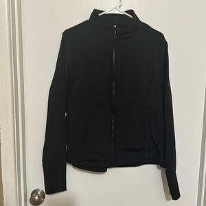 Black athletic jacket